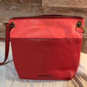 Fossil crossbody red